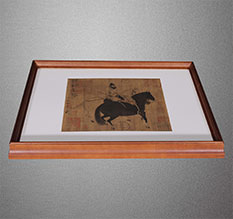 津南书画装裱配框服务案例